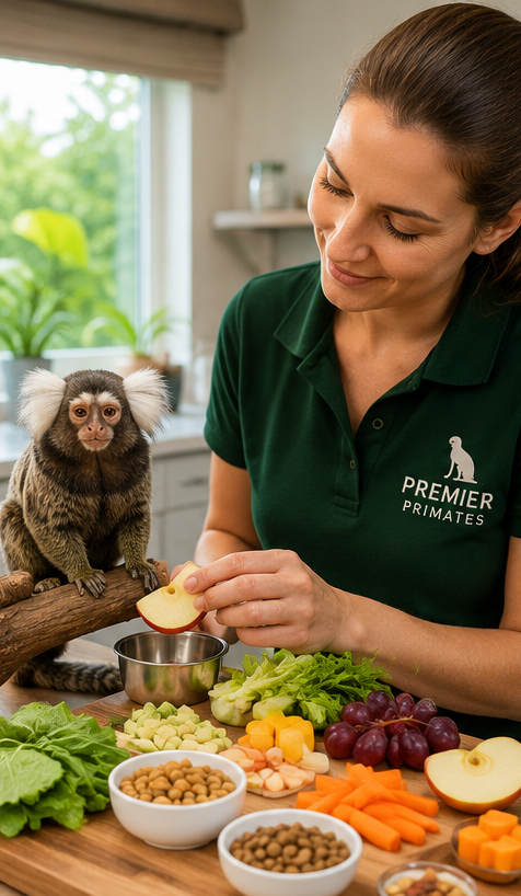 Health Guarantee, Healthy nutrition for young primates