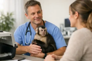 Finding a Primate Veterinarian Before Homecoming