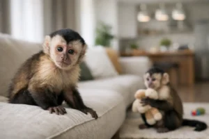 Is Your Home Ready for Hand-Raised Capuchin Monkeys?