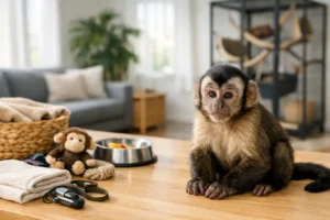 Preparing for Monkey Ownership Starts at Home